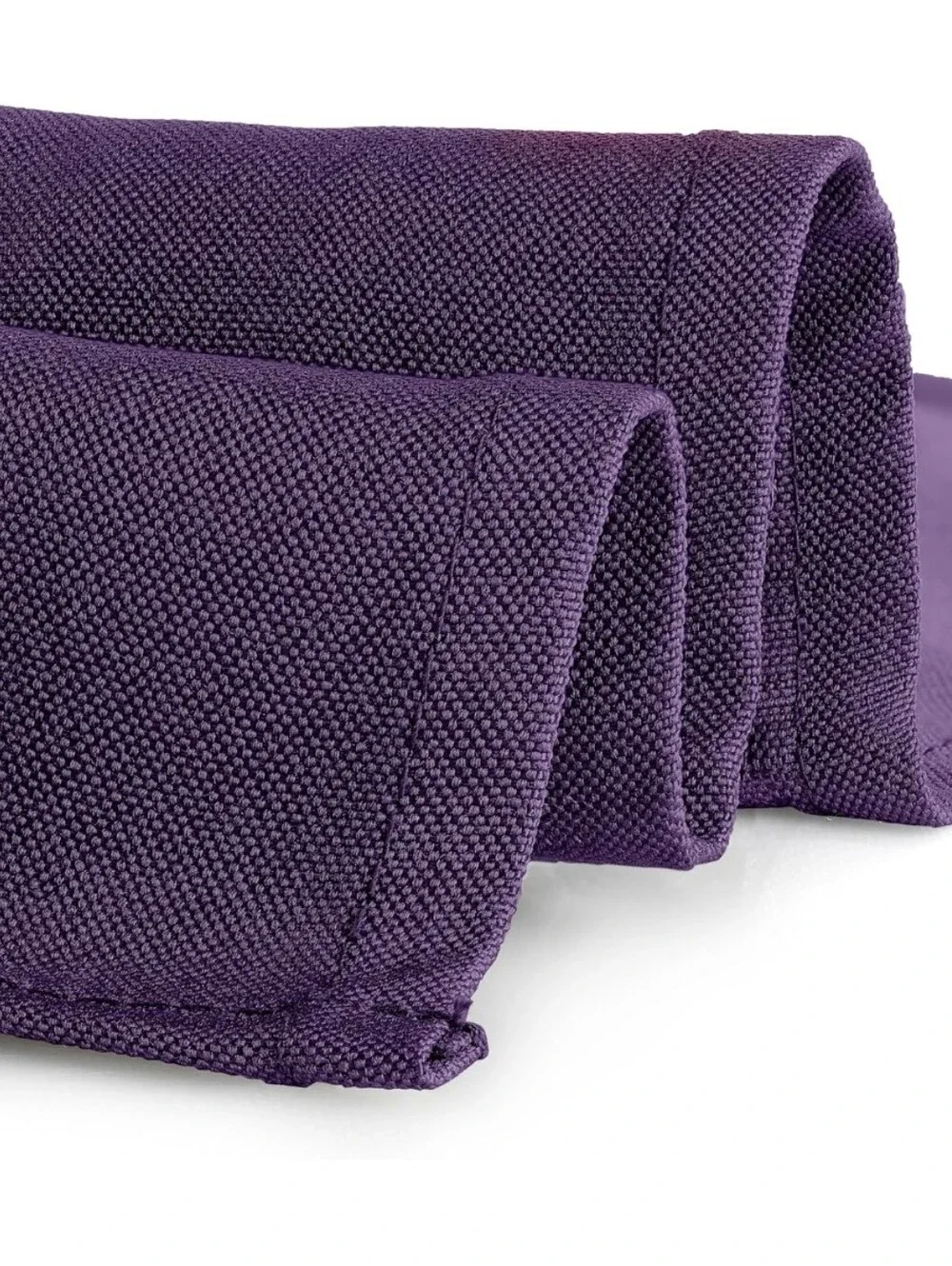 Gee Di Moda Square Tablecloth - 70 x 70 Inch Purple Table Cloth, EUC